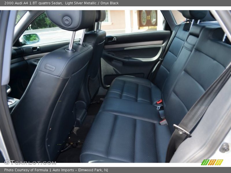 Light Silver Metallic / Onyx Black 2000 Audi A4 1.8T quattro Sedan