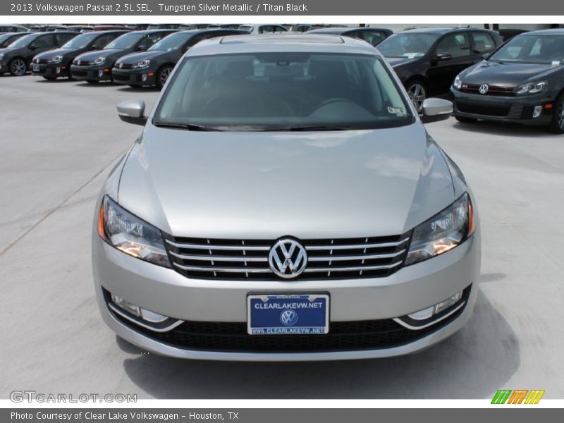 Tungsten Silver Metallic / Titan Black 2013 Volkswagen Passat 2.5L SEL