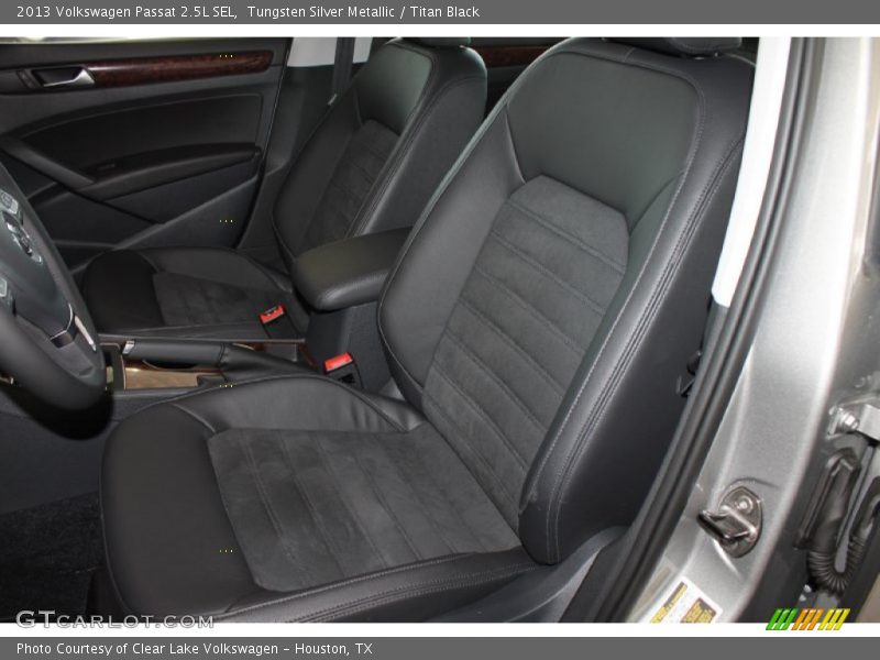 Tungsten Silver Metallic / Titan Black 2013 Volkswagen Passat 2.5L SEL