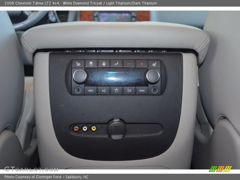 White Diamond Tricoat / Light Titanium/Dark Titanium 2008 Chevrolet Tahoe LTZ 4x4