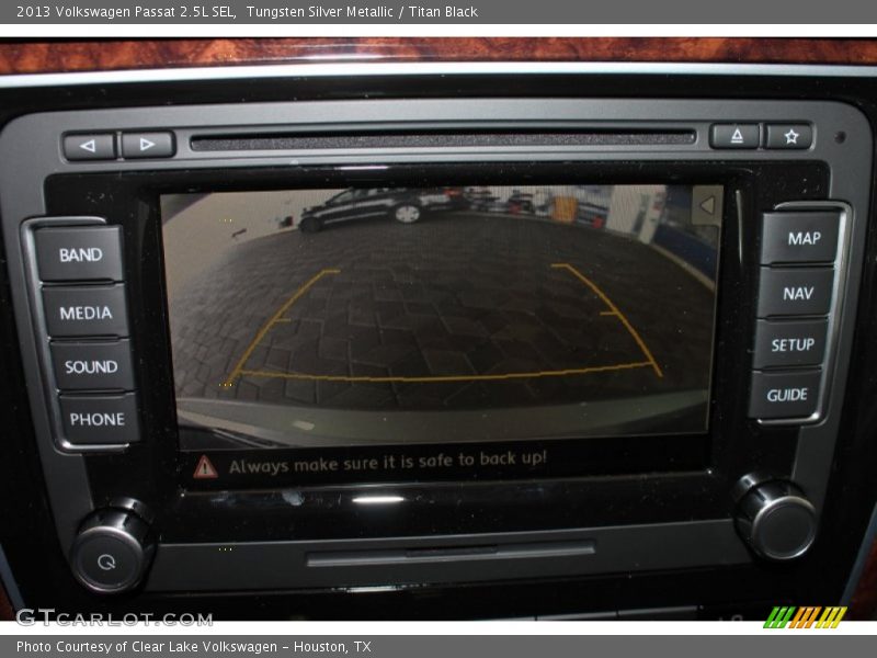 Tungsten Silver Metallic / Titan Black 2013 Volkswagen Passat 2.5L SEL