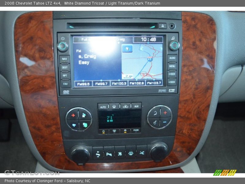 White Diamond Tricoat / Light Titanium/Dark Titanium 2008 Chevrolet Tahoe LTZ 4x4