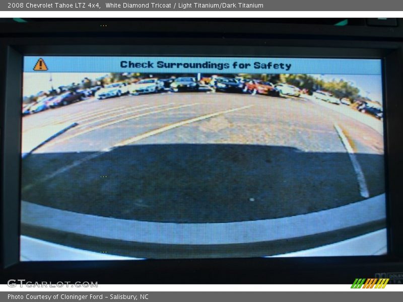 White Diamond Tricoat / Light Titanium/Dark Titanium 2008 Chevrolet Tahoe LTZ 4x4