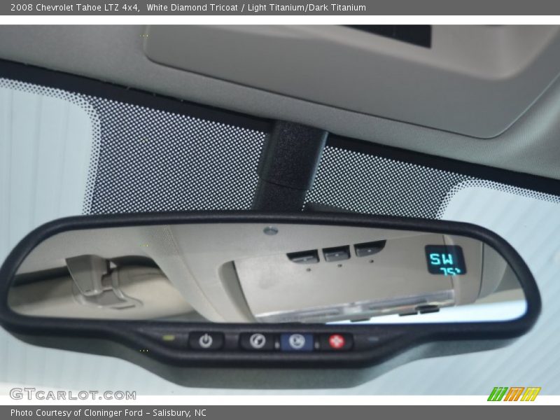 White Diamond Tricoat / Light Titanium/Dark Titanium 2008 Chevrolet Tahoe LTZ 4x4