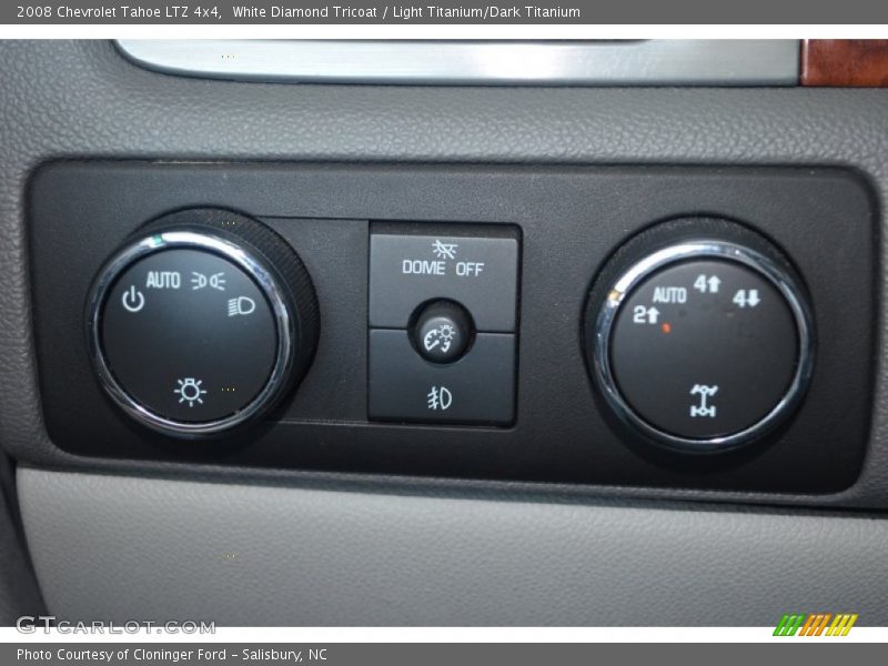 White Diamond Tricoat / Light Titanium/Dark Titanium 2008 Chevrolet Tahoe LTZ 4x4