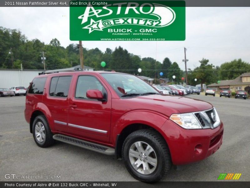 Red Brick / Graphite 2011 Nissan Pathfinder Silver 4x4