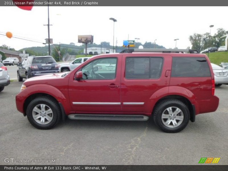 Red Brick / Graphite 2011 Nissan Pathfinder Silver 4x4