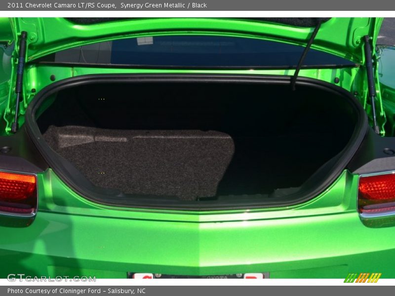 Synergy Green Metallic / Black 2011 Chevrolet Camaro LT/RS Coupe