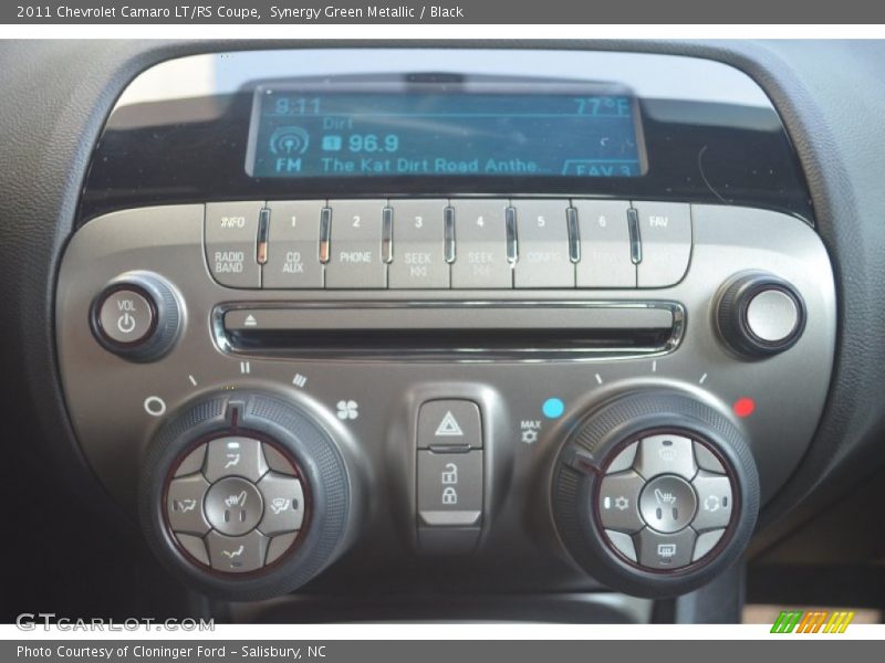 Synergy Green Metallic / Black 2011 Chevrolet Camaro LT/RS Coupe