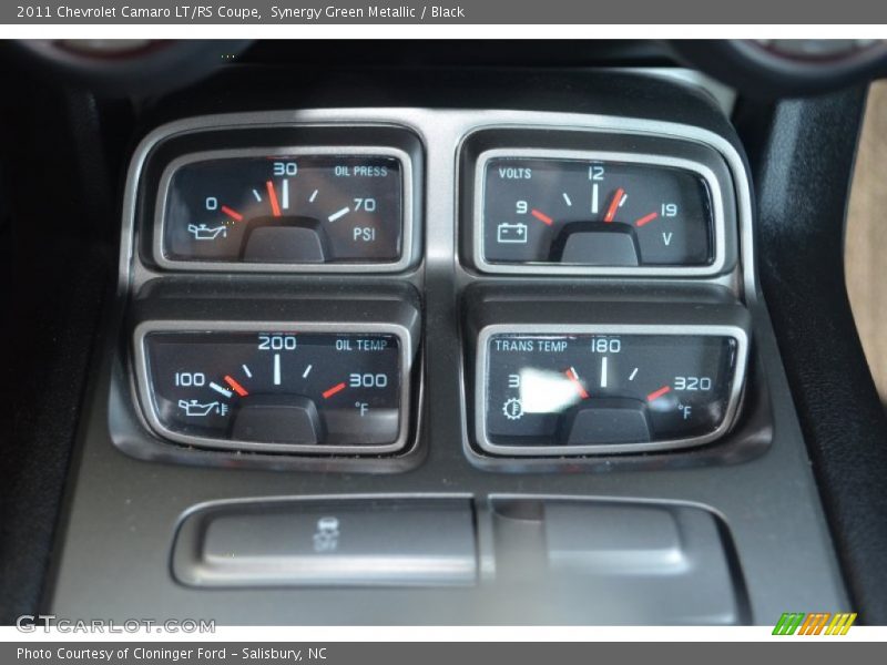 Synergy Green Metallic / Black 2011 Chevrolet Camaro LT/RS Coupe