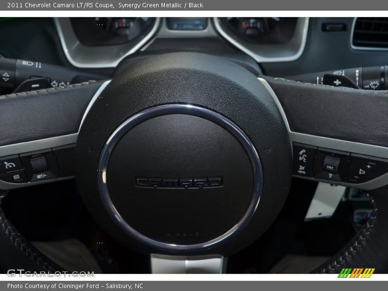 Synergy Green Metallic / Black 2011 Chevrolet Camaro LT/RS Coupe