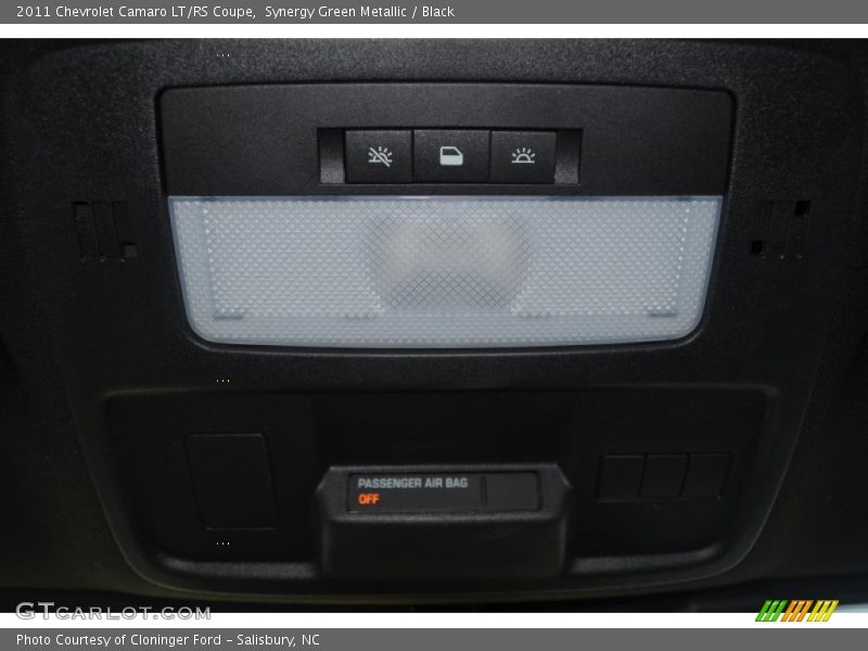 Synergy Green Metallic / Black 2011 Chevrolet Camaro LT/RS Coupe