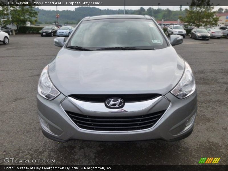 Graphite Gray / Black 2013 Hyundai Tucson Limited AWD