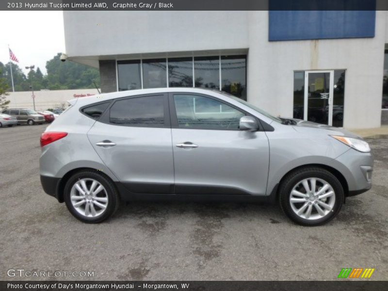 Graphite Gray / Black 2013 Hyundai Tucson Limited AWD