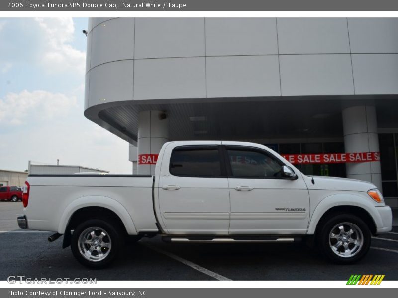 Natural White / Taupe 2006 Toyota Tundra SR5 Double Cab