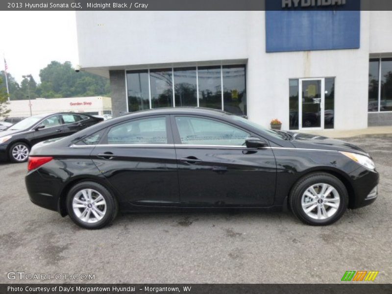 Midnight Black / Gray 2013 Hyundai Sonata GLS