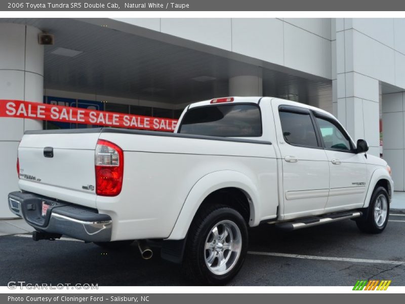 Natural White / Taupe 2006 Toyota Tundra SR5 Double Cab