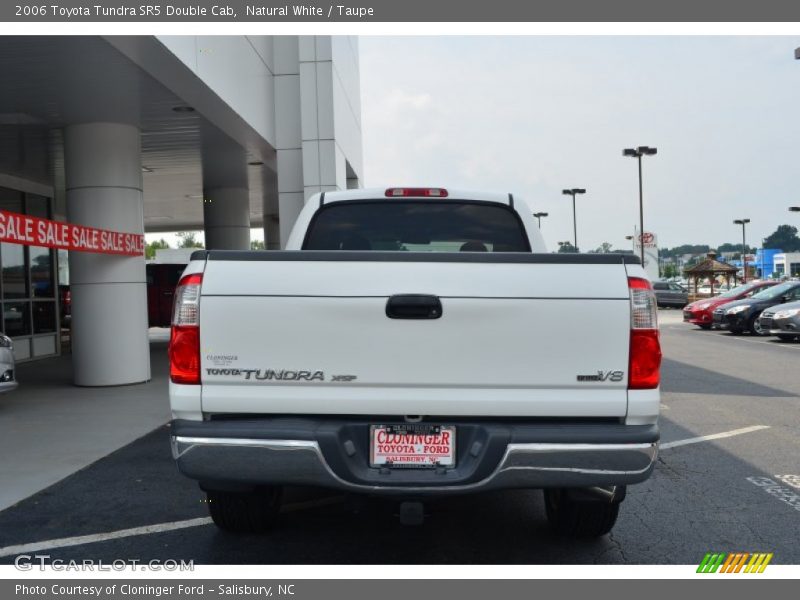 Natural White / Taupe 2006 Toyota Tundra SR5 Double Cab