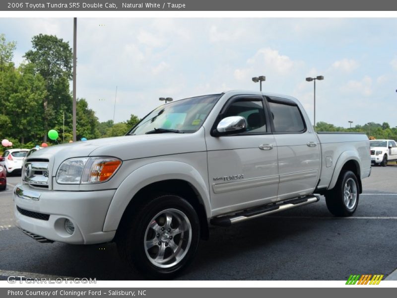 Natural White / Taupe 2006 Toyota Tundra SR5 Double Cab