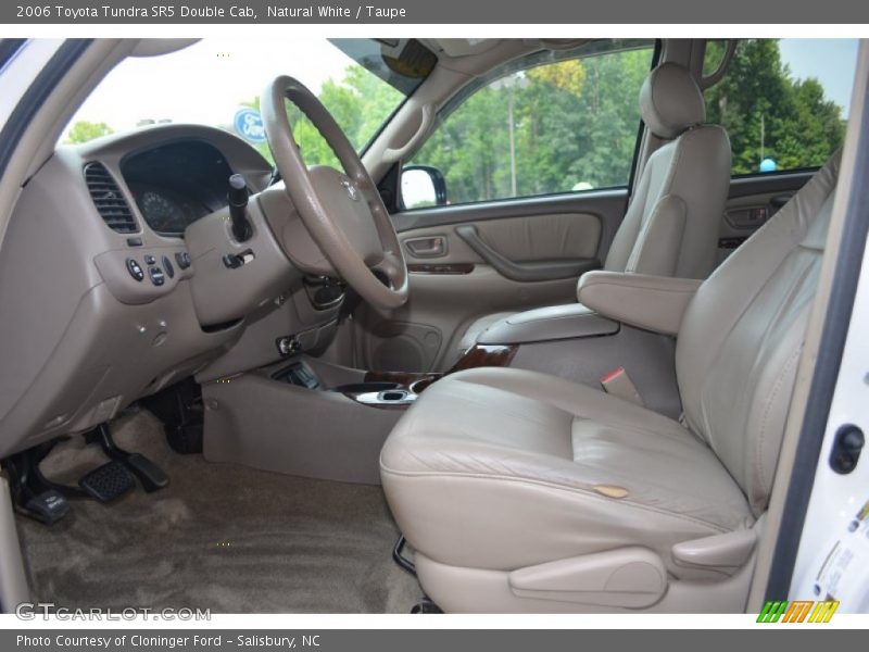 Natural White / Taupe 2006 Toyota Tundra SR5 Double Cab