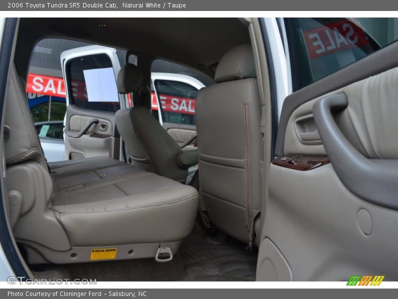 Natural White / Taupe 2006 Toyota Tundra SR5 Double Cab