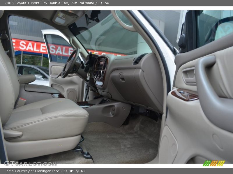 Natural White / Taupe 2006 Toyota Tundra SR5 Double Cab