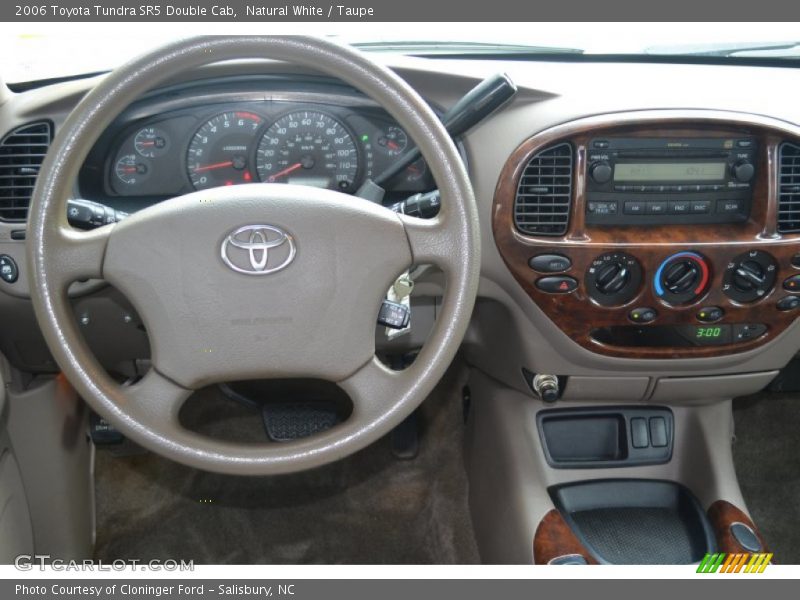 Natural White / Taupe 2006 Toyota Tundra SR5 Double Cab