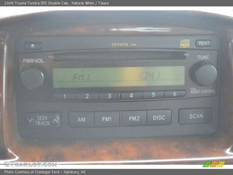 Natural White / Taupe 2006 Toyota Tundra SR5 Double Cab