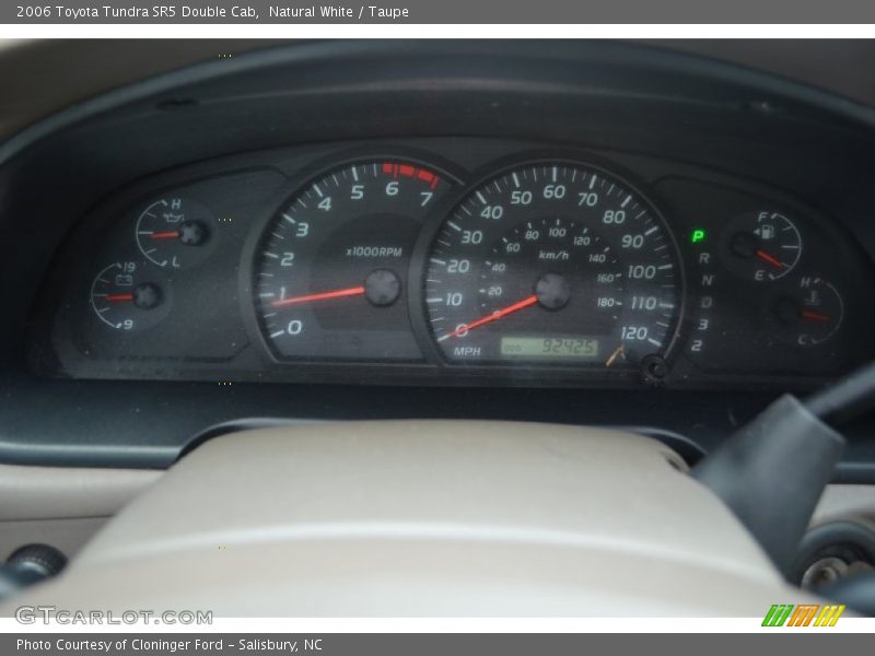 Natural White / Taupe 2006 Toyota Tundra SR5 Double Cab