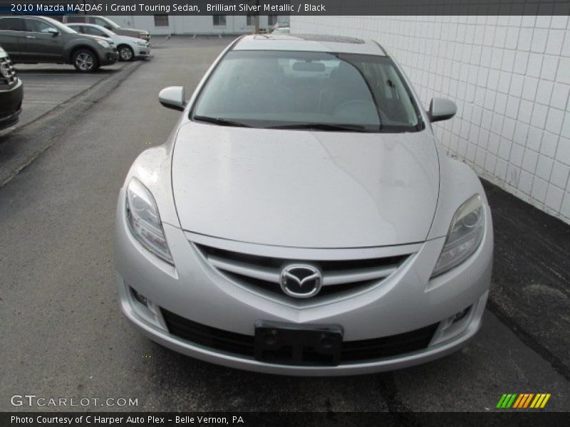 Brilliant Silver Metallic / Black 2010 Mazda MAZDA6 i Grand Touring Sedan