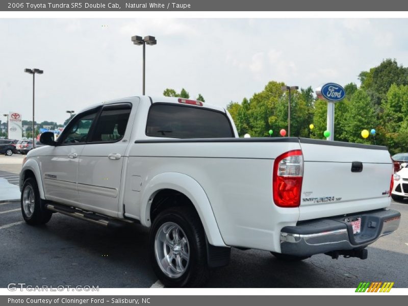 Natural White / Taupe 2006 Toyota Tundra SR5 Double Cab