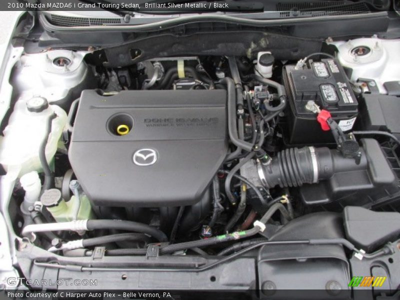 Brilliant Silver Metallic / Black 2010 Mazda MAZDA6 i Grand Touring Sedan