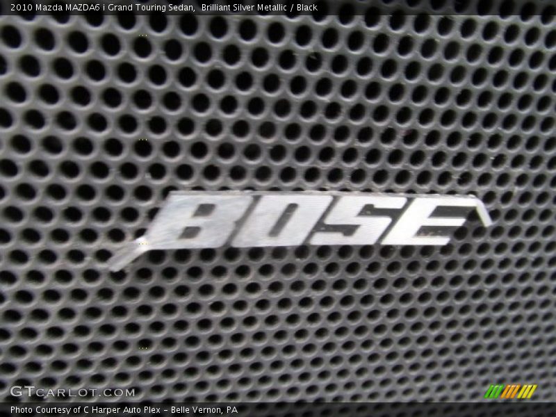 Brilliant Silver Metallic / Black 2010 Mazda MAZDA6 i Grand Touring Sedan