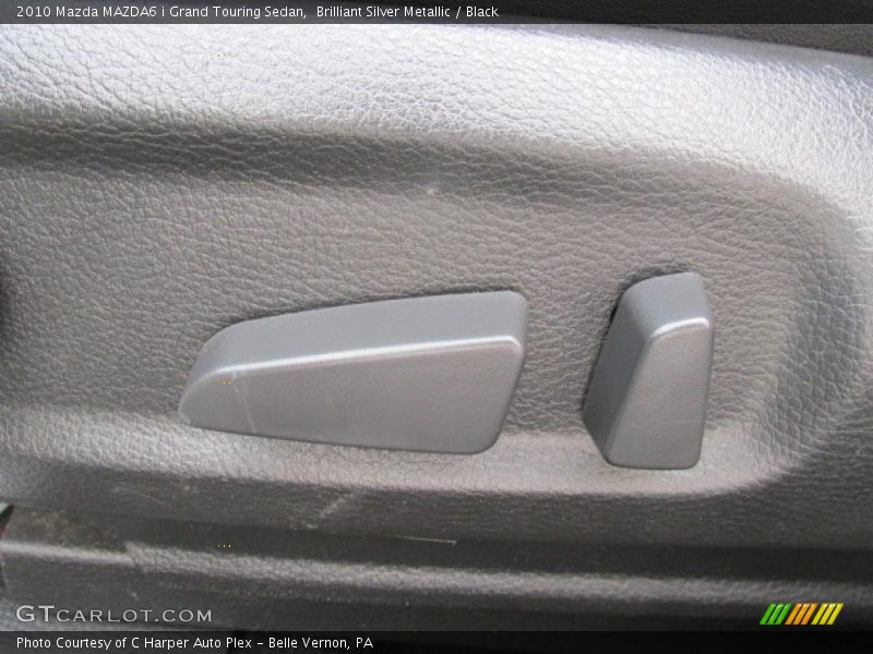 Brilliant Silver Metallic / Black 2010 Mazda MAZDA6 i Grand Touring Sedan