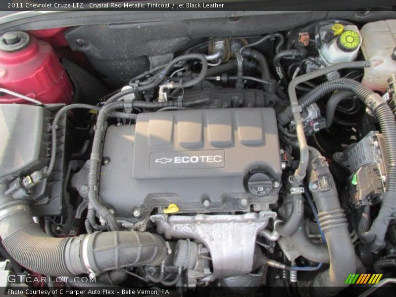 Crystal Red Metallic Tintcoat / Jet Black Leather 2011 Chevrolet Cruze LTZ