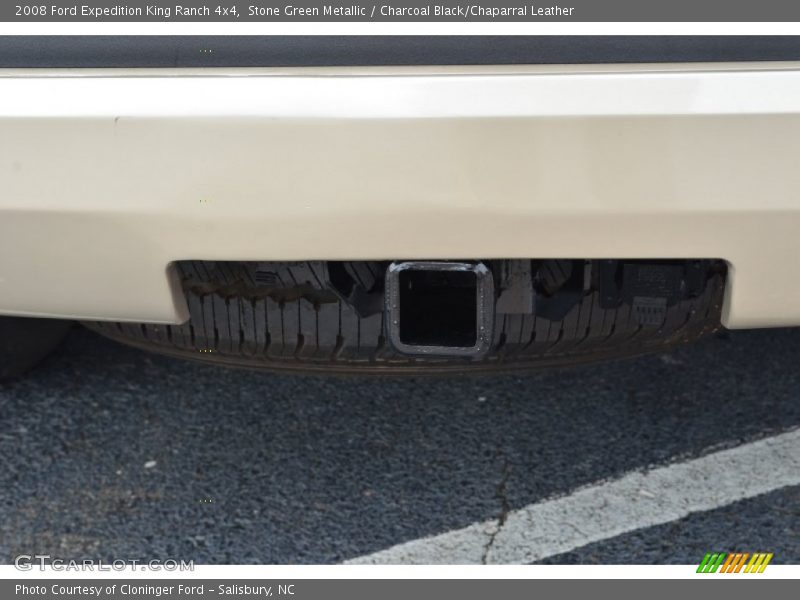 Stone Green Metallic / Charcoal Black/Chaparral Leather 2008 Ford Expedition King Ranch 4x4