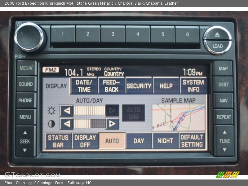 Navigation of 2008 Expedition King Ranch 4x4