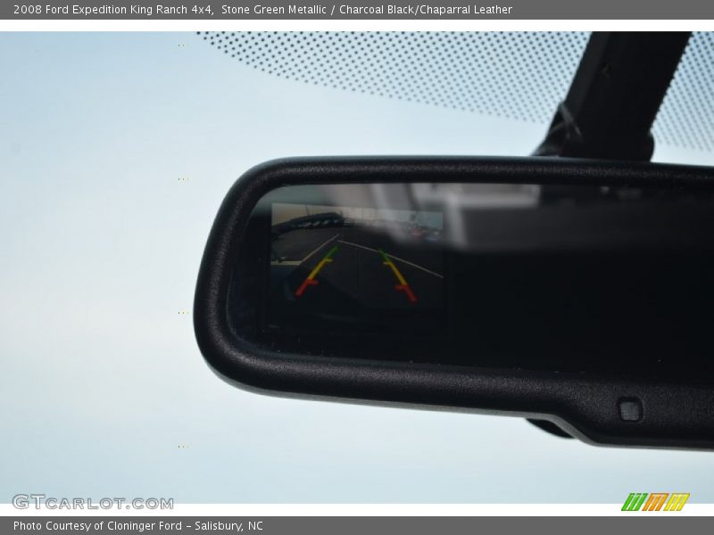 Stone Green Metallic / Charcoal Black/Chaparral Leather 2008 Ford Expedition King Ranch 4x4