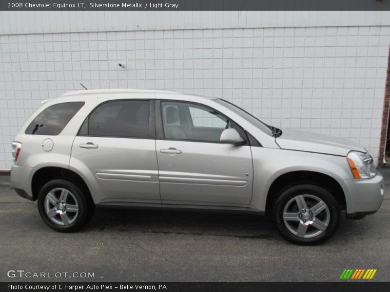 Silverstone Metallic / Light Gray 2008 Chevrolet Equinox LT