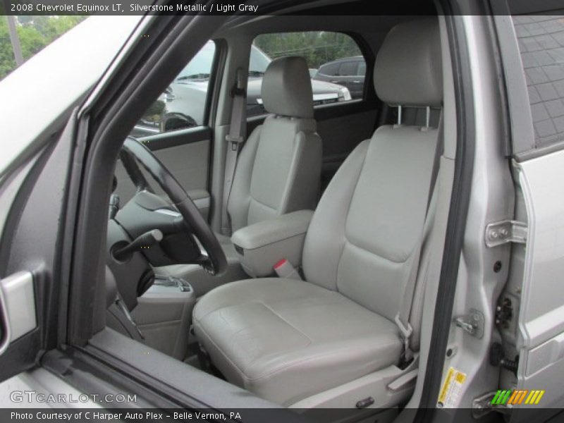 Silverstone Metallic / Light Gray 2008 Chevrolet Equinox LT