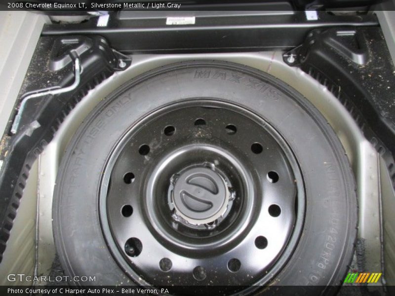 Silverstone Metallic / Light Gray 2008 Chevrolet Equinox LT