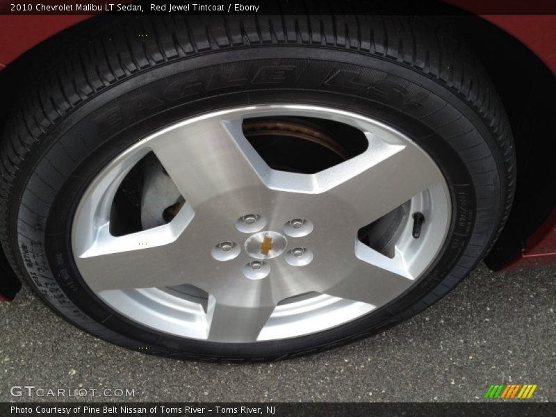 Red Jewel Tintcoat / Ebony 2010 Chevrolet Malibu LT Sedan