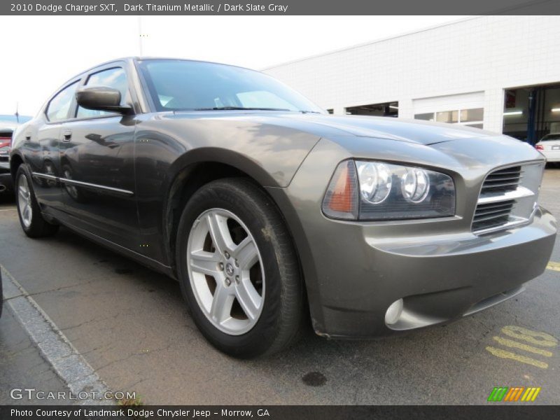 Dark Titanium Metallic / Dark Slate Gray 2010 Dodge Charger SXT