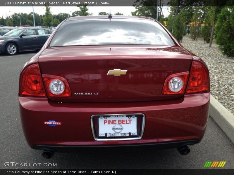 Red Jewel Tintcoat / Ebony 2010 Chevrolet Malibu LT Sedan