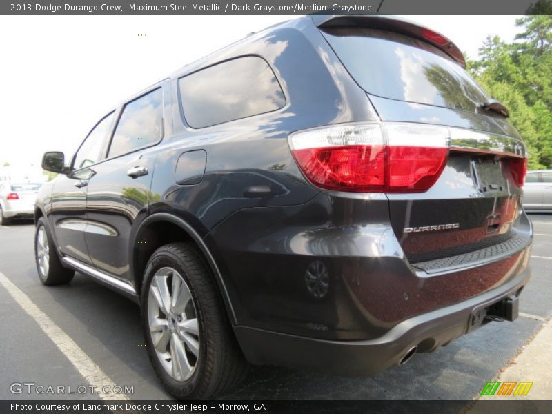 Maximum Steel Metallic / Dark Graystone/Medium Graystone 2013 Dodge Durango Crew