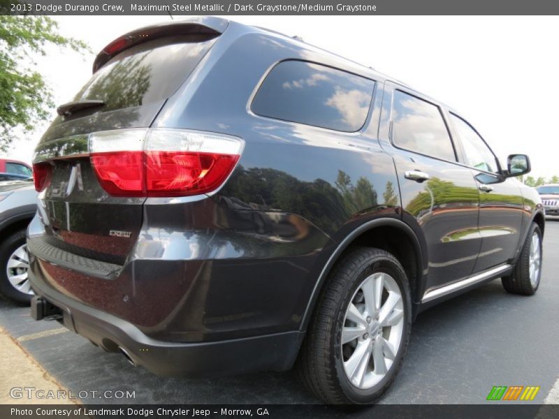 Maximum Steel Metallic / Dark Graystone/Medium Graystone 2013 Dodge Durango Crew