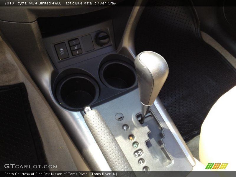 Pacific Blue Metallic / Ash Gray 2010 Toyota RAV4 Limited 4WD