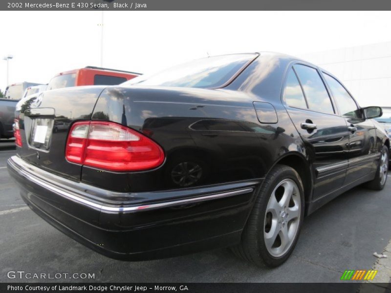 Black / Java 2002 Mercedes-Benz E 430 Sedan