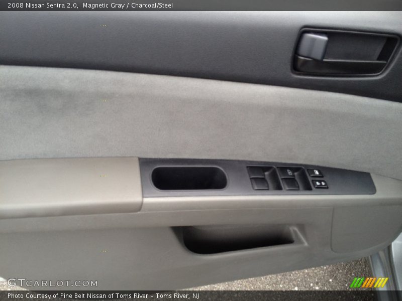 Magnetic Gray / Charcoal/Steel 2008 Nissan Sentra 2.0