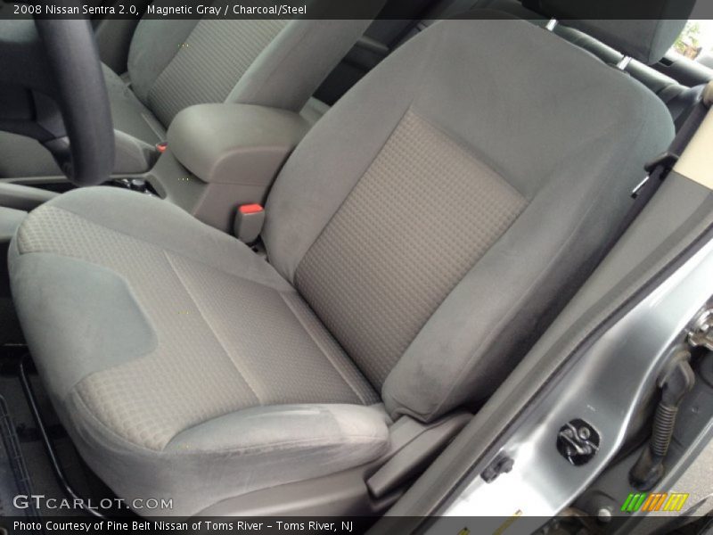 Magnetic Gray / Charcoal/Steel 2008 Nissan Sentra 2.0